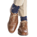 COTTON SOCK LINKED TOE MID-CALF