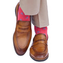 COTTON SOCK LINKED TOE MID-CALF