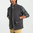 Waxed Duck Canvas Quilted Vest - FW24