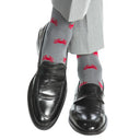 COTTON SOCK LINKED TOE MID-CALF