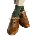 COTTON SOCK LINKED TOE MID-CALF