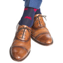 COTTON SOCK LINKED TOE MID-CALF