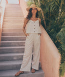 Allison Hemp Trouser - SS24