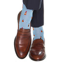 COTTON SOCK LINKED TOE MID-CALF