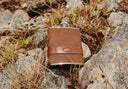 Rugby Mens Leather Hipflask - FW24