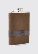 Rugby Mens Leather Hipflask - FW24
