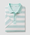 Tee Off Heather Stripe Polo - SS24