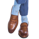 COTTON SOCK LINKED TOE MID-CALF