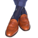 COTTON SOCK LINKED TOE MID-CALF