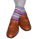 COTTON SOCK LINKED TOE MID-CALF