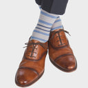 COTTON SOCK LINKED TOE MID-CALF
