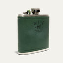 Leather & Stainless Steel Flask - Classic