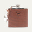 Leather & Stainless Steel Flask - Classic