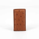 Genuine Ostrich Magnetic Money Clip - Classic