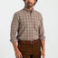 LS Cotton/Wool Twill Westfall Plaid Shirt - FW24