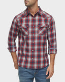 FRANKLIN LS VINTAGE WASH WESTERN FLANNEL SHIRT - FW23