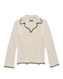 Parker Contrast Stitched Top - FW23