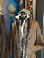 Men's Shearling Waxed Suede Leather Jacket 137 - FW24