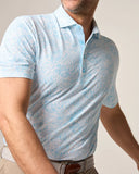 Hideaway Printed Mesh Performance Polo - SS24