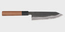 KURO Kurouchi Carbon Steel Clad Santoku - Blue #2 - Classic