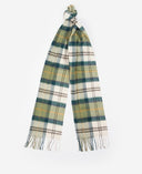 Barbour Wool Cashmere Tartan Scarf