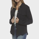 Valeria Double Pocket Thermal Shirt Jacket - FW23