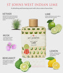 WEST INDIAN LIME COLOGNE - 4oz Spray