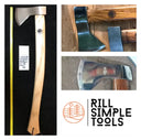 Woodsman Mahogany Felling Axe w/ Sheath - Classic