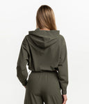 Hybrid Cropped Hoodie - FW24