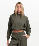 Hybrid Cropped Hoodie - FW24