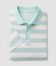 Tee Off Heather Stripe Polo - SS24